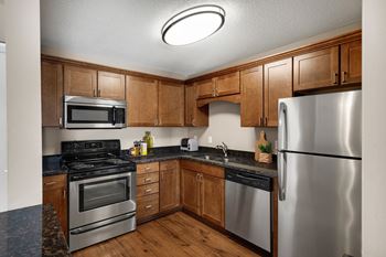 Maple cabinetry
